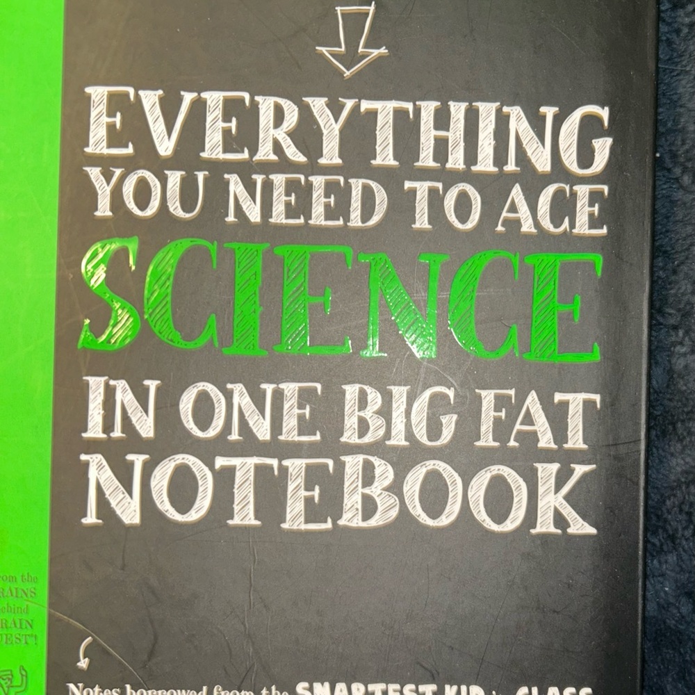 Everything You Need to Ace Science in One Big Fat  Notebook - Middle School